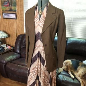 Vintage 3D Fashions Blazer Jacket
